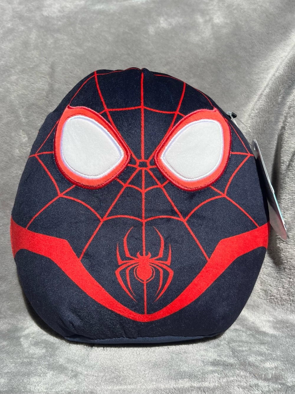 Marvel Kids Miles Morales Spider-Man Hooded Mask in Black, Red & White